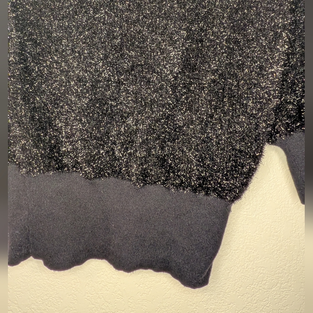 Maeve Anthropologie Pamela Tinsel Shimmer Sweater - Picture 14 of 14